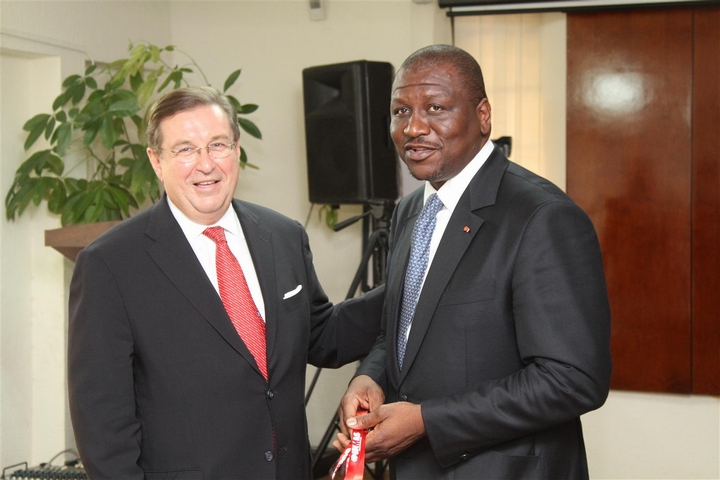 Recevant le Secrétaire général adjoint de l’ONU : Hamed Bakayoko plaide pour l’allègement de l’embargo